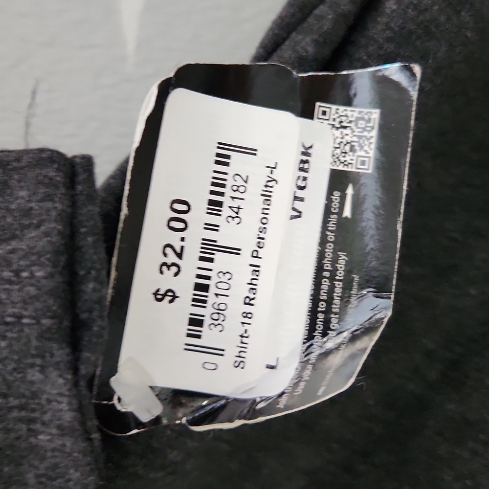 New Gray IndyCar Graham Rahal T-Shirt sz Large rll  racing NWT - Picture 3 of 4